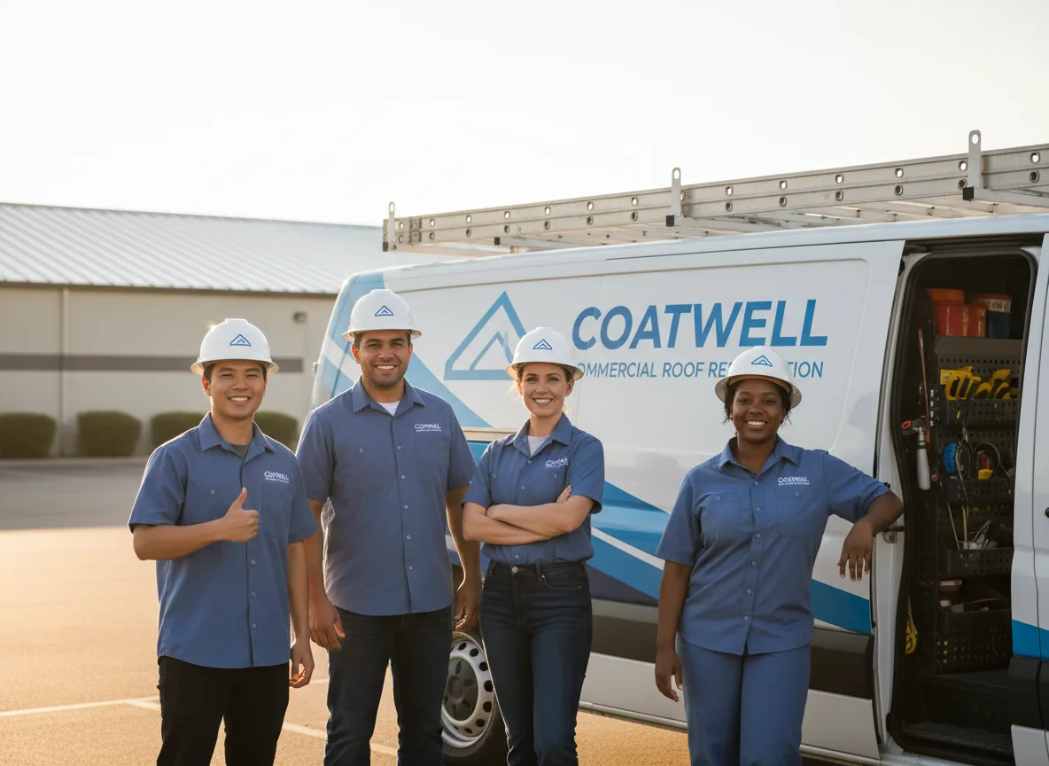 Commercial roof coating company in Trenton, TX